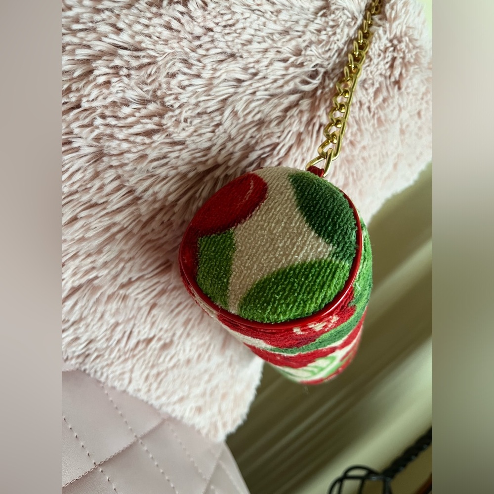 JUICY COUTURE Y2K Vintage Very Rare Cherry Barrel Bag🍒 - Picture 6 of 16